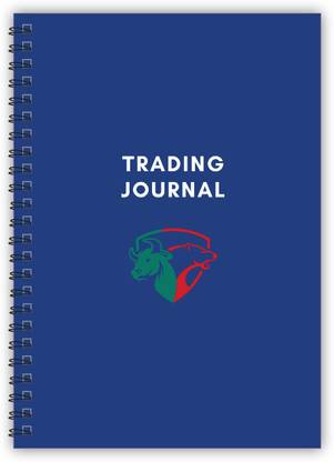TimeWise Stock Market Trading Journal Notebook Day Trade Log A4 Journal Unruled 136 Pages