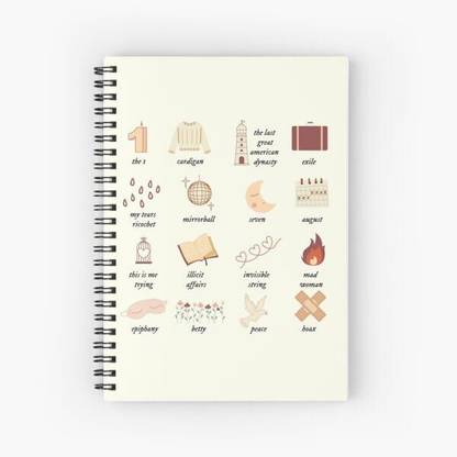 craft maniacs TAYLOR SWIFT DIARY A5 Diary RULED 160 Pages