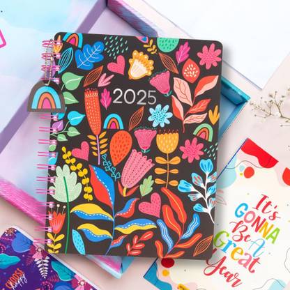 Doodle Start Anytime of the Year B5 Planner/Organizer Ruled 268 Pages