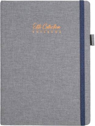 Pragya A4 Classic Diary Notebook Canvas Finish Hard Cover A4 Diary Single Line 192 Pages