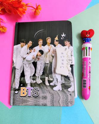 Paper Bear BT21 Regular Diary Designer 80 Pages