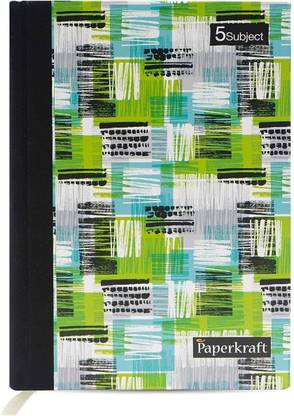 Paperkraft Exercise book A5 Notebook Single line(14.8cmx21cm)-Ruled 400 Pages