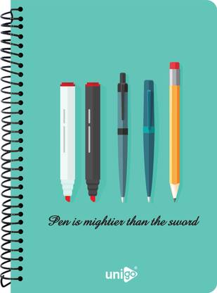 UNIGO Notebook A4 Notebook Unruled / Plain 300 Pages