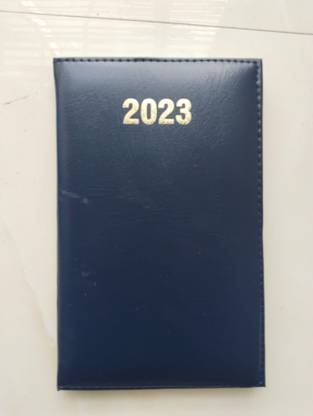 Peeplvalue 2023 new year Vinyl Coated hard bound diary A5 Diary Ruled 365 Pages