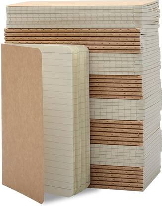 TOWNE Notebook, Thin Cover Small Notebook for Taking Notes, Ruled Paper, 30 Sheets Pocket-size Notebook Ruled 60 Pages
