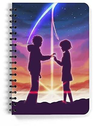 ComicSense Kimi no Na wa Anime Sketchbook A5 Notebook Unruled 120 Pages