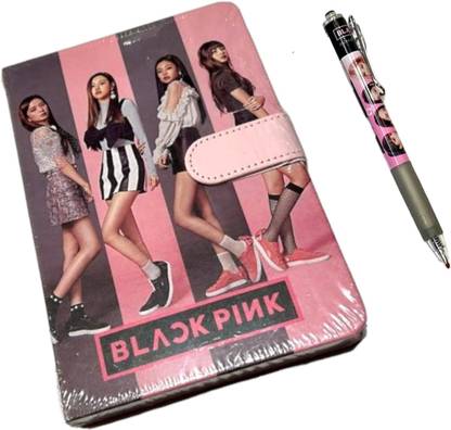 Prezzie Villa BlackPink Magnetic diary with BlackPink Pen Pen Gift Set