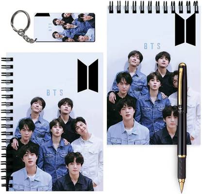craft maniacs A6 MESSAGE PADS + ONE KEYRING A6 Notebook UNRULED 160 Pages