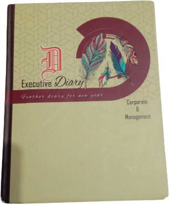YXF Executive Diary A2 Diary Ruled 200 Pages