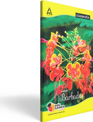 Classmate Longbook Regular Notebook unruled 160 Pages