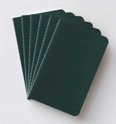 INNAXA Pocket Size Notebooks, 3.5 x 5.5" Softcover Mini Notebooks Pocket-size Note Pad Blank 64 Pages