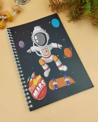 Rockjon Spiral Diary Notebook A4 Diary yes 70 Pages