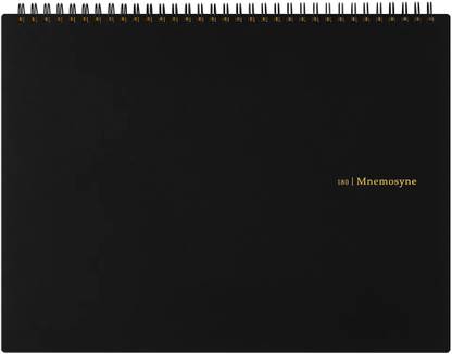 Maruman MNEMOSYNE Notebook A4 Note Pad Grid 140 Pages