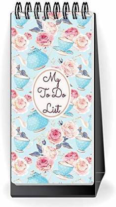 Nourish Desktop Standing To Do List Regular Planner/Organizer Ruled 50 Pages