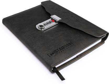 Stargood Innovation Lock Diary A5 Diary Single Ruled 162 Pages
