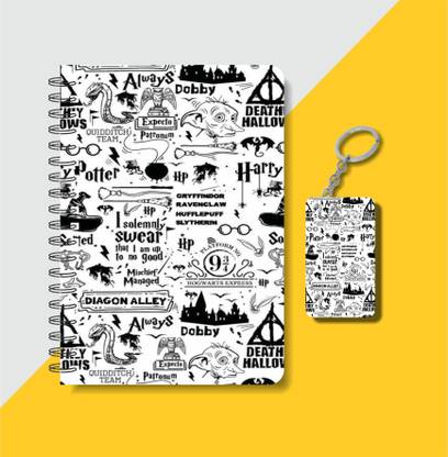 craft maniacs A5 NOTEBOOK + KEYCHAIN COLLECTION A5 Notebook RULED 160 Pages