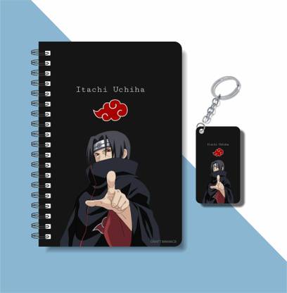 craft maniacs ITACHI UCHIHA COLLECTION A5 Diary RULED 160 Pages