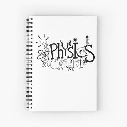 TheHackStore Physics A5 Notebook Ruled 200 Pages