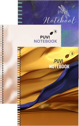 Puvi SPIRAL NOTEBOOK A4 Notebook Ruled 300 Pages