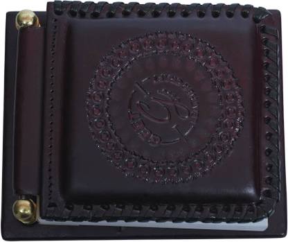 GEET LEATHER CRAFT Chit Pad With Hand Carved Detailing Pocket-size Memo Pad unruled 100 Pages