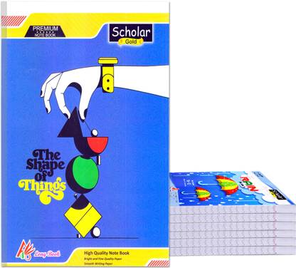 Chirantanee Long A4 Notebook Single Line 180 Pages