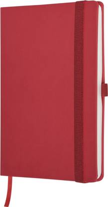 Doodle Apex - Red Executive Diary A5 Notebook Ruled 192 Pages