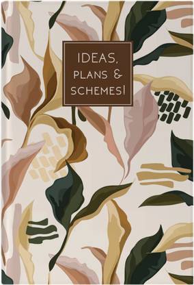 Jaya Sanskriti Ideas, Plans & Schemes A5 Notebook Ruled 160 Pages