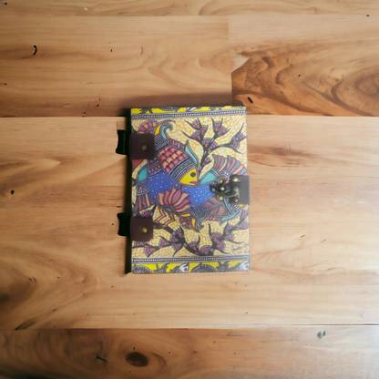 Afsoon Handmade Unique Customized Crafted Diary Personalized Premium Luxury Note book A7 Diary Unruled 100 Pages