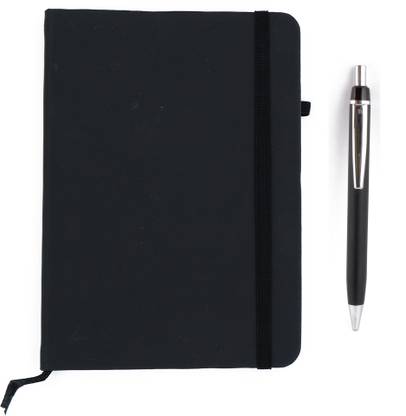 FASTIDIOUS A5 Sized Hardbound Diary with Tic Tac Pen A5 Diary Ruled 176 Pages