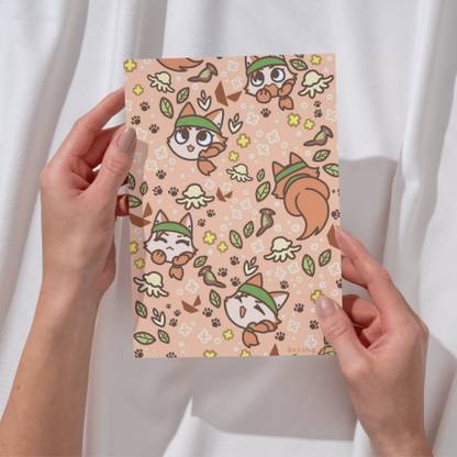 aesthetic Skye Valorant A5 Notebook Unruled 100 Pages