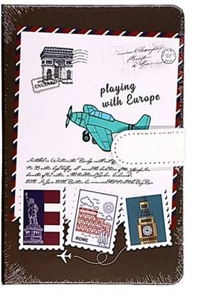 Vintager Flight Of Imagination Sky High Dreams Magnetic Lock Notebook Diary A5 Diary Ruled Pages 120 Pages
