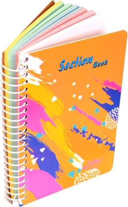 ABD Spiral Notebook A6 Notebook Ruled 240 Pages