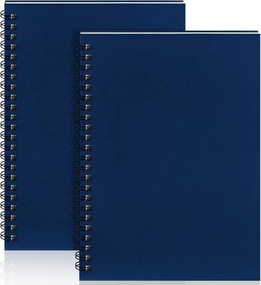 LABUK A5 SPIRAL Bound (Blue cover),Notebook, Journal, diary A5 Notebook Blank 100 Pages