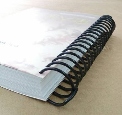 Pankaj jaiswal Spiral notebook & copy (hindi, lining) ,per copy 120 page (pack of 1) A4 Notebook Yes 120 Pages