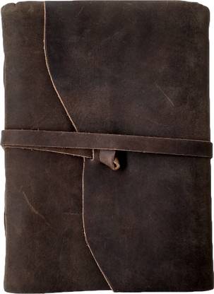 TASH Handicrafts Leather Bound Journal A5 Diary 200 200 Pages
