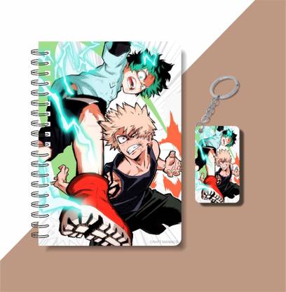 craft maniacs 2023 ANIME DIARY + KEYCHAIN A5 Notebook RULED 160 Pages