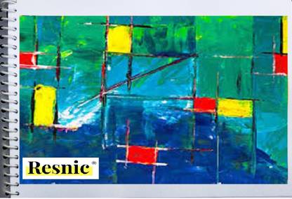 Resnic PLAIN PAGE LANDSCAPE NOTEBOOK A4 A4 Notebook PLAIN PAGE 500 Pages