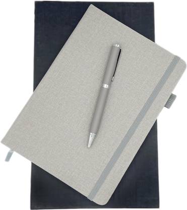 SIGNALSHOPEE Diary and Pen A5 Diary Hard Bound 150 Pages
