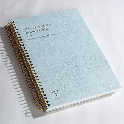Lyla B5 Notebook Binder Sketchbook Office Supplies Lyofes Thicken Spiral Notebooks A4 Journal Ruled 120 Pages