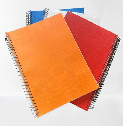 ACCENT A-4, Plain Notebook for Students/ 200 Page A4 Notebook Unruled 200 Pages
