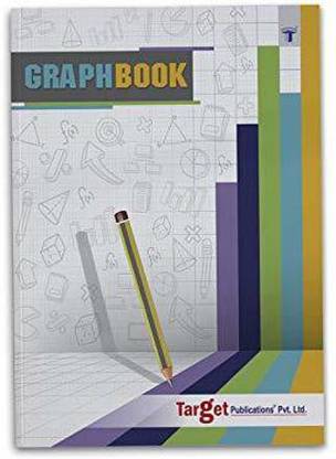 Target Publications Graph Books | A4 Size 56 Pages | Soft Cover | Numbered Pages and Ruled Margins | Graph Paper with 1 cm Squares | Maths Graph Sheets for School, College and Office Use | Pack of 18 A4 Notebook ruled 1008 Pages