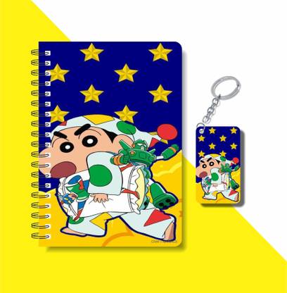 craft maniacs SHINCHAN 2023 NOTEBOOK COLLECTION A5 Diary RULED 160 Pages