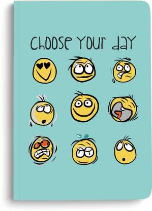Doodle Monk Choose Your Day Journal Notebook A5 Notebook Designed 96 Pages
