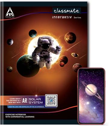 Classmate Interaktiv AR A4 Notebook Unruled 240 Pages
