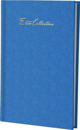 Pragya Elite Collection | Hard Case Notebook A4 Notebook Plain Unruled 296 Pages