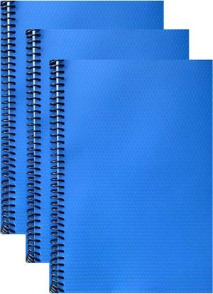 Purple Flamingo Spiral A4 Notebook Unruled 750 Pages