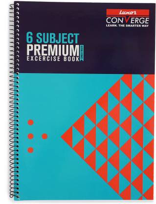 LUXOR Exercise Notebook A4 Notebook Ruled 300 Pages