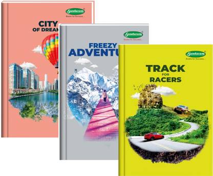 SUNDARAM Case Bound A4 Note Book Single Lined 288 Pages