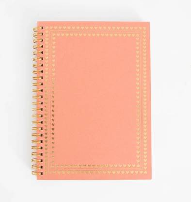 cotiana Rose A5 Notebook Lined 144 Pages