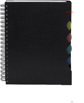 Peeplvalue 5 Subject Spiral notebook A5 Notebook Ruled 300 Pages